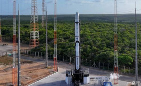 우리나라 첫 상업 발사체 '한빛-나노' 내일 발사