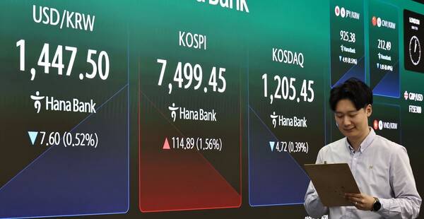 '급등장' 코스피, 매수 사이드카 발동