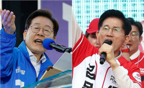 '격전지 수도권' 이재명·김문수 격차 20%p 이상